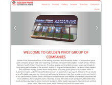 Tablet Screenshot of goldenpivot.com